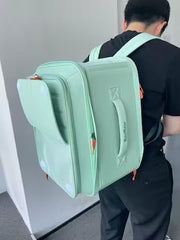 Furry baby backpack