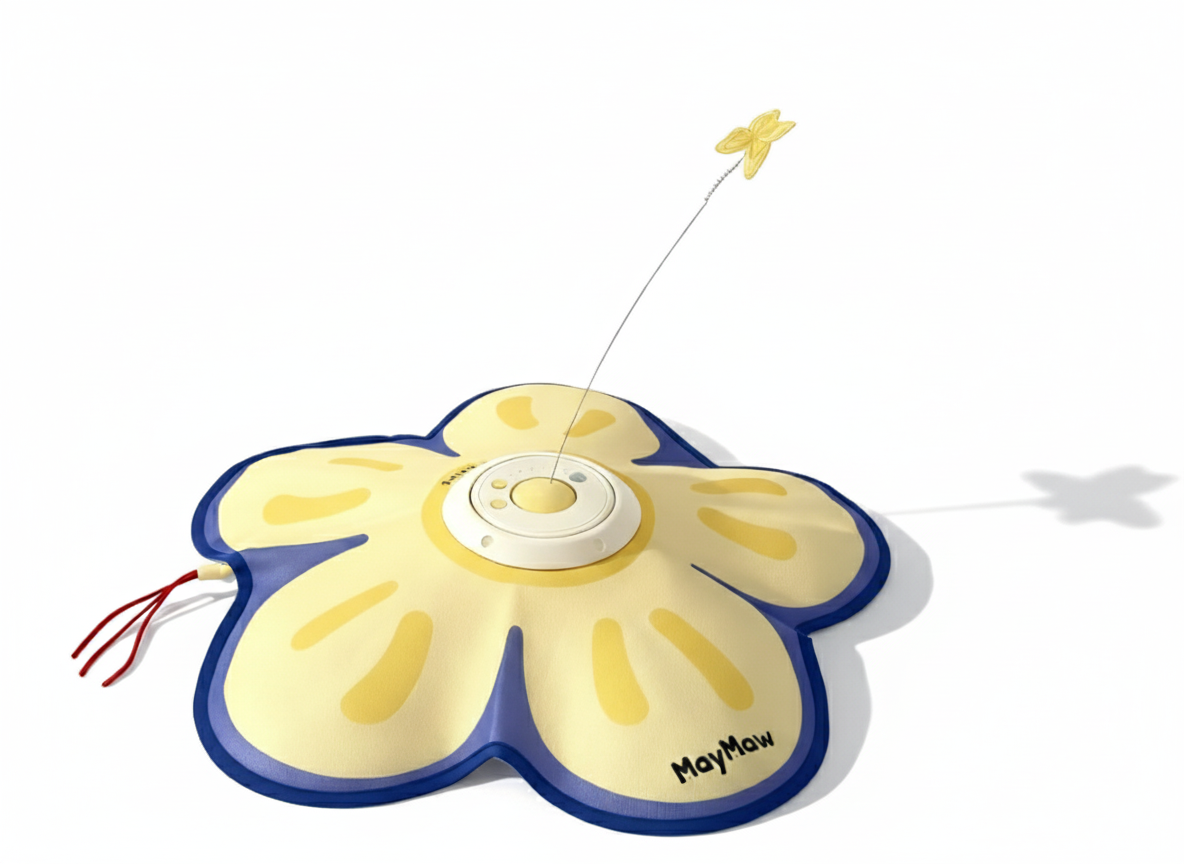 BloomSeek Automatic Cat Toy - Hide & Seek Interactive Play