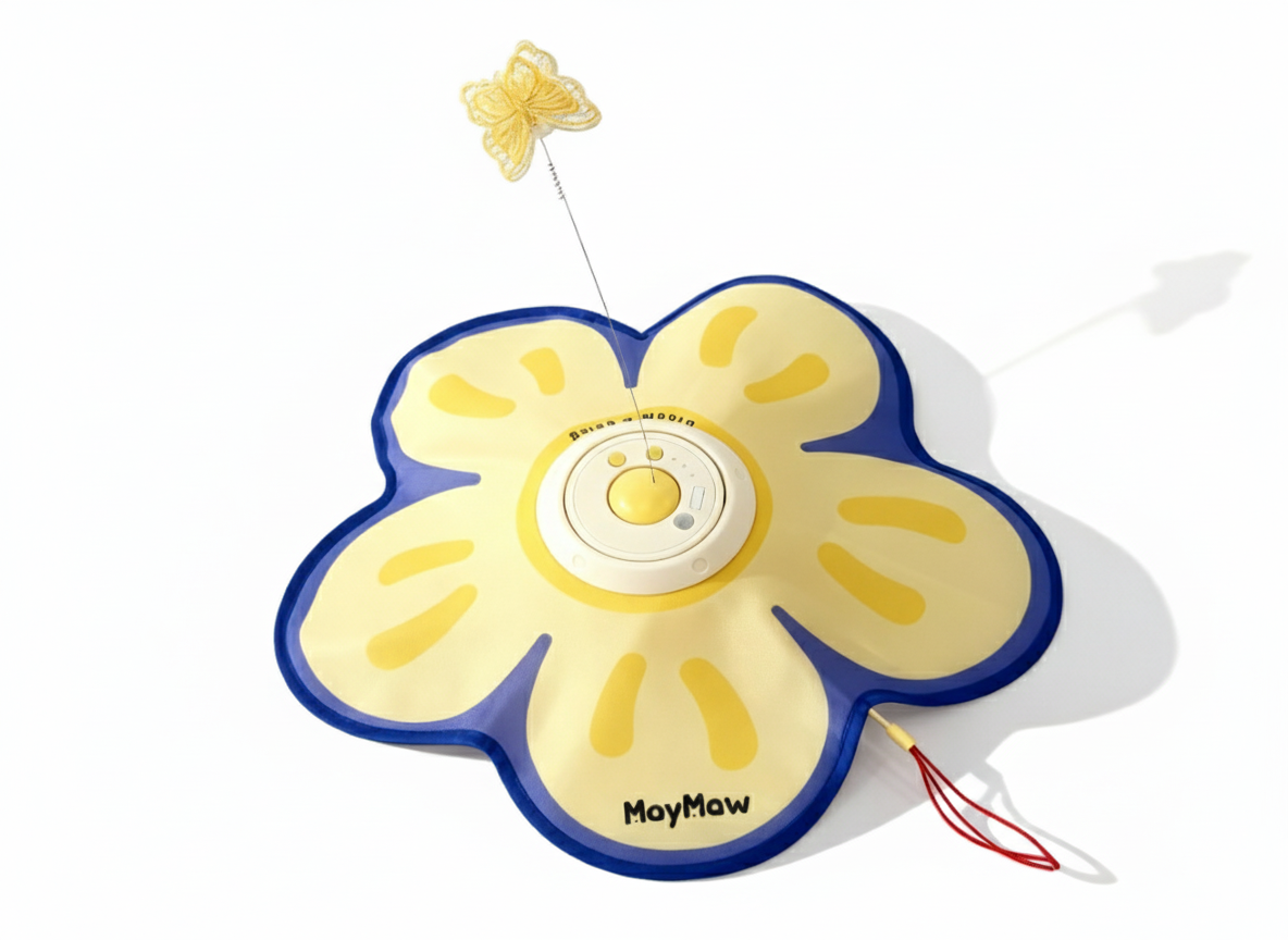 BloomSeek Automatic Cat Toy - Hide & Seek Interactive Play