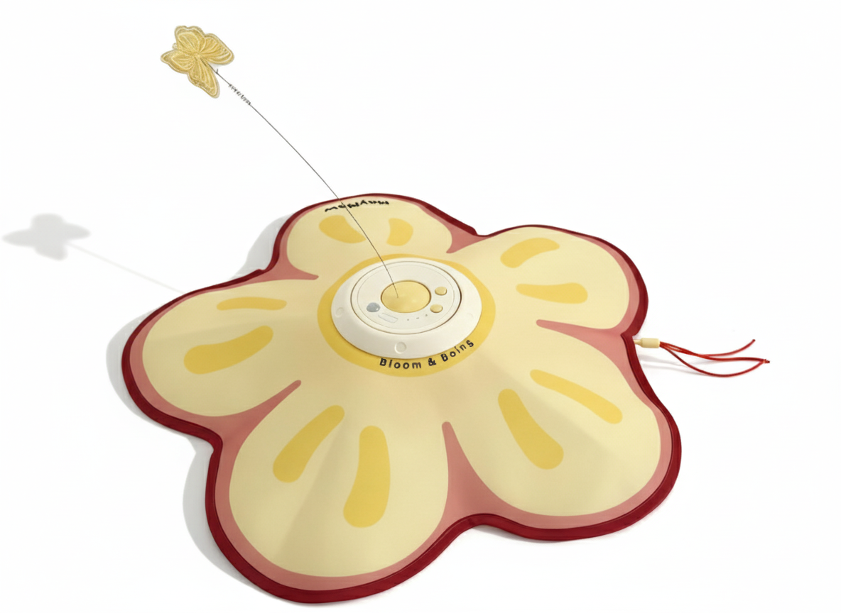 BloomSeek Automatic Cat Toy - Hide & Seek Interactive Play