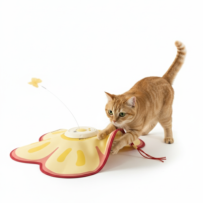 BloomSeek Automatic Cat Toy - Hide & Seek Interactive Play